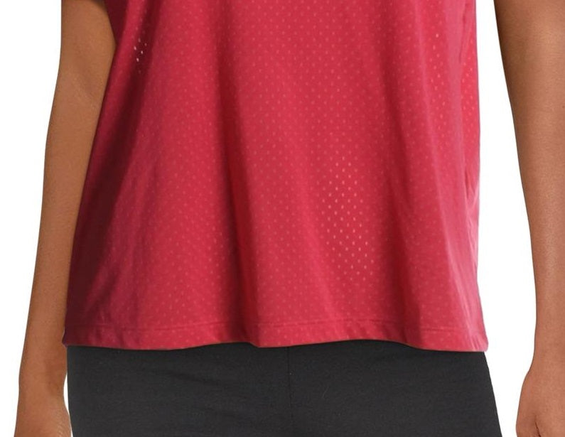 Camiseta Under Armour Fitness Running Feminina Vermelha Tamanho P