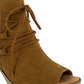 Bella Vita PRU-Italy Tobacco Suede Feminino EUA Marrom Tamanho 8,5 M