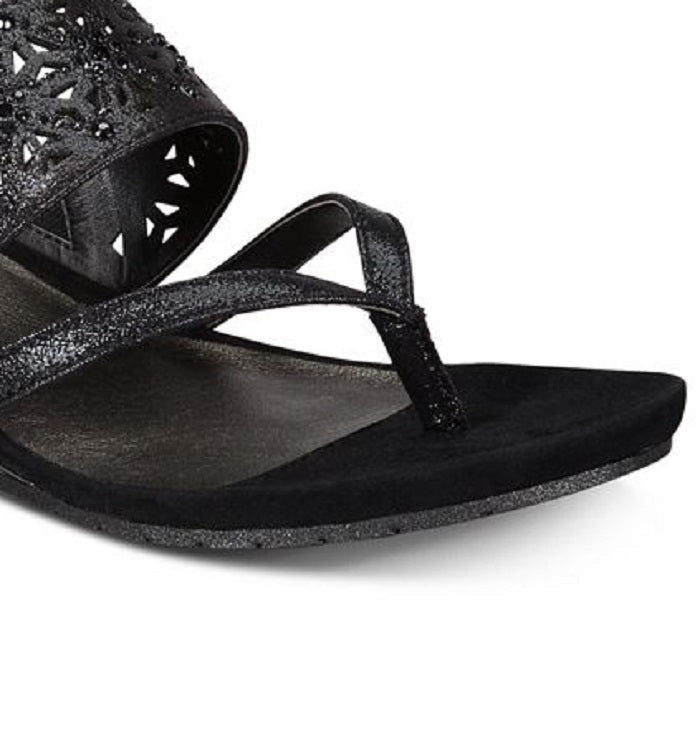 Sandália Kenneth Cole Reaction Great Chime Feminina Preta Tamanho 7,5 M