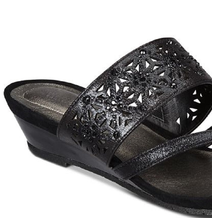 Sandália Kenneth Cole Reaction Great Chime Feminina Preta Tamanho 7,5 M