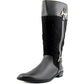 Karen Scott Deliee Almond Toe Knee High Botas Femininas Pretas Tamanho 6,5M-WC