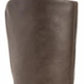 Estilo &amp; Co. Feminino Kindellp Tecido Biqueira Fechada Joelho Alto Moda Marrom Tamanho 8 M