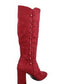 Botas Trodem Impo Femininas - Vermelhas Tamanho 8,5 M