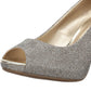 Sandália peep-toe texturizada Rainaa Bandolino feminina, amarela, tamanho 10,5 M