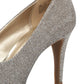 Sandália peep-toe texturizada Rainaa Bandolino feminina, amarela, tamanho 10,5 M
