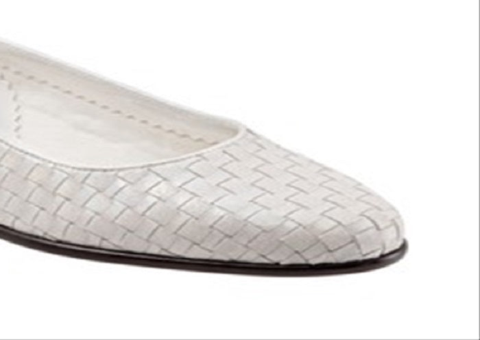 Sapatilhas Trotters Lucy Sling Back Brancas Tamanho 6,5 L