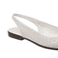 Sapatilhas Trotters Lucy Sling Back Brancas Tamanho 6,5 L