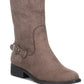 Botas femininas American Rag Cie Adarra acima do joelho, marrom, tamanho 7,5M