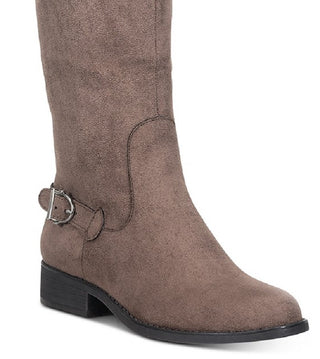 Botas femininas American Rag Cie Adarra acima do joelho, marrom, tamanho 7,5M