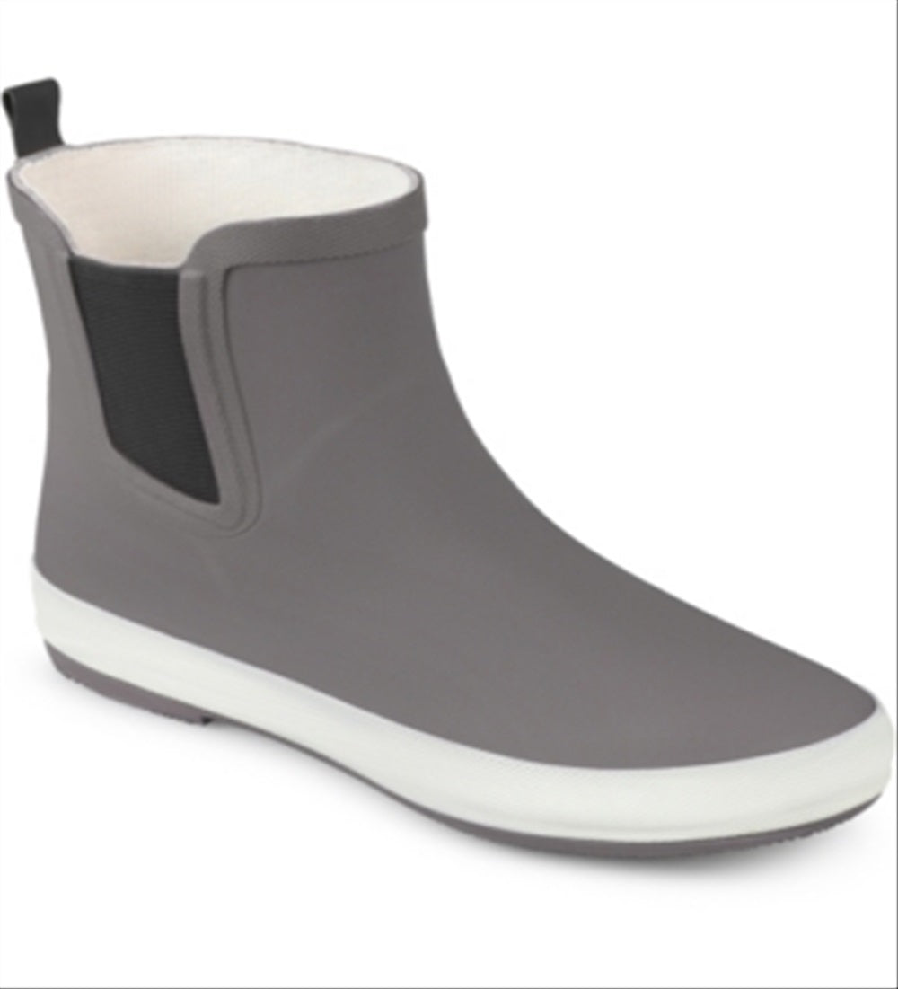 Bota de chuva feminina Journee Collection Siffy, cinza, tamanho 8,5 M