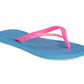Havaianas Slim Logo Pop Up Signature Chinelo Feminino Azul Tamanho 9/10W