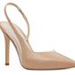 Sapatos slingback de vinil caramelo Nine West femininos, marrom, tamanho 8,5 M