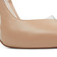 Sapatos slingback de vinil caramelo Nine West femininos, marrom, tamanho 8,5 M