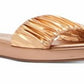 Katy Perry Lizzie Pool Slides Feminino Dourado Tamanho 8 M