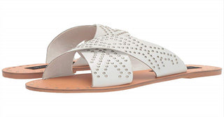 Steve Madden Girl's Girlish Gray Tamanho 8 M