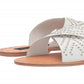 Steve Madden Girl's Girlish Gray Tamanho 8 M