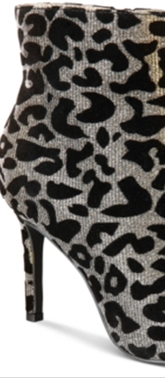 Botas femininas Thalia Sodi Ryliep bico fino na altura do tornozelo, tamanho 8 M, cinza