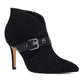 Botas femininas Nine West Jax bico fino pretas tamanho 10 M