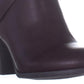 Botas femininas Tecia com fivela Call It Spring, vermelhas, tamanho 7,5 B