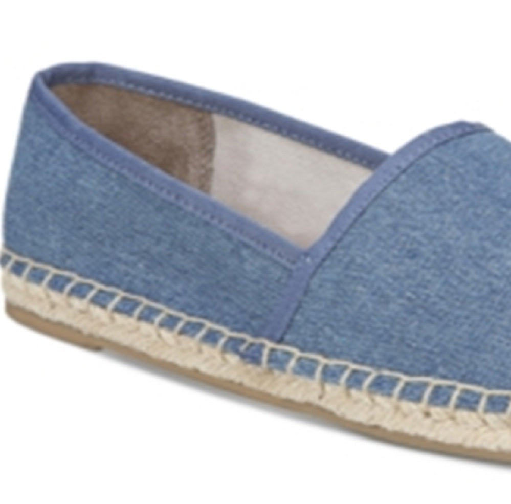 Sapatilhas de balé femininas Circus by Sam Edelman Metallic Loretta Espadrille, tamanho 7 M, azul