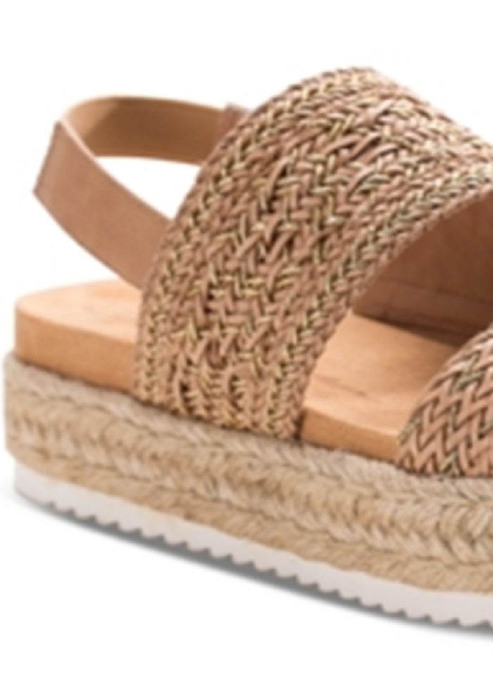 Sandálias Karli femininas American Rag, marrom, tamanho 5,5 M