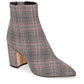 Botas femininas Sam Edelman Hilty Booties bico fino marrom tamanho 9 M