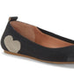 ED by Ellen DeGeneres Ballet Shadow Lilliknit Flat Preto Tamanho 8 M
