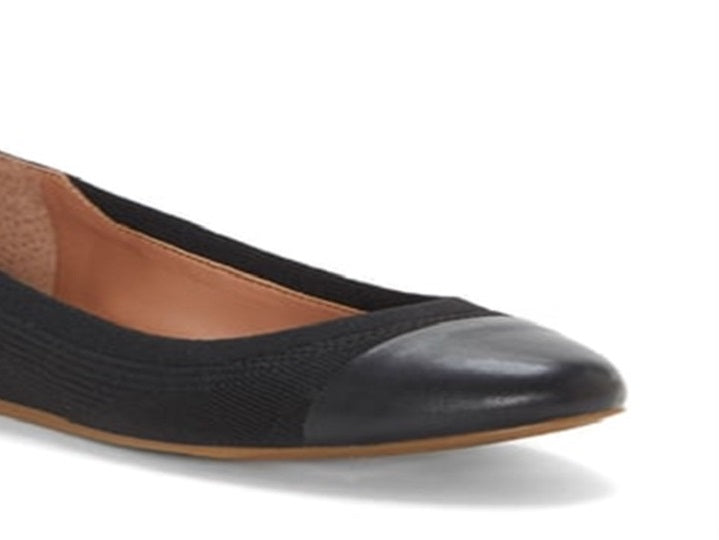 ED by Ellen DeGeneres Ballet Shadow Lilliknit Flat Preto Tamanho 8 M