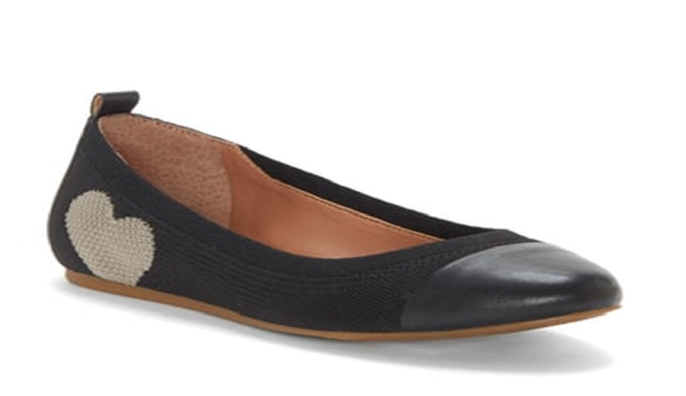 ED by Ellen DeGeneres Ballet Shadow Lilliknit Flat Preto Tamanho 8 M