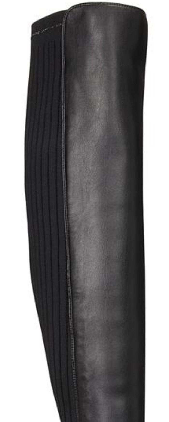INC International Concepts Feminino Izetta Tecido Almond Toe Joelho Preto Tamanho 5.5