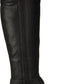 Botas de montaria Kenneth Cole Reaction Wind femininas, pretas, tamanho 9,5 M