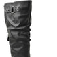 Botas de montaria femininas XOXO Maxfield Wide F Tall, pretas, tamanho 5,5