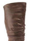 Botas de montaria femininas Yulissa de couro sintético Bare Traps, tamanho 8 M, marrom