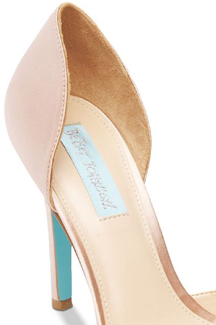 Sandália Steve Madden Feminino SB Briar Nude Satin Rosa Tamanho 8,5 M