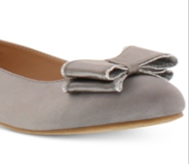 Sapatos Badgley Mischka Little &amp; Big Girl's Amber Shines Cinza Tamanho 12 M
