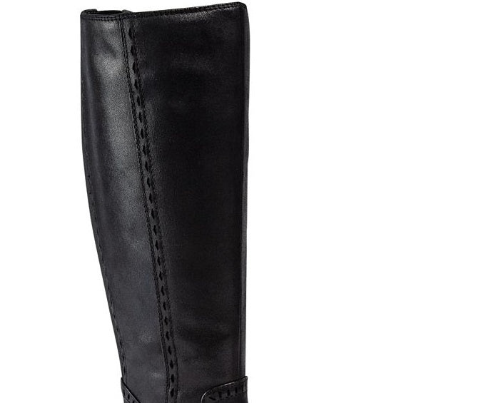 Bota Abram BQY feminina Baretraps preta tamanho 7,5