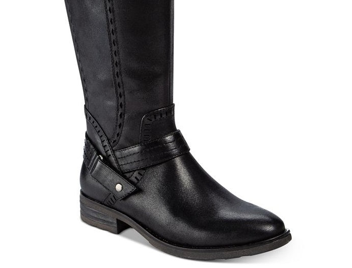 Bota Abram BQY feminina Baretraps preta tamanho 7,5