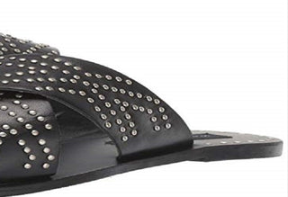 Sandália feminina Steve Madden Girlish preta tamanho 6,5