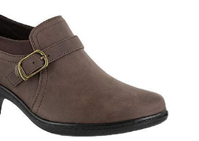 Botas casuais femininas Easy Street Tawny Bootie marrom tamanho 11 M