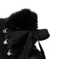 Tênis botinha Wharton Faux Fur Steve Madden Feminino Preto Tamanho 7,5 M