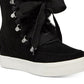 Tênis botinha Wharton Faux Fur Steve Madden Feminino Preto Tamanho 7,5 M