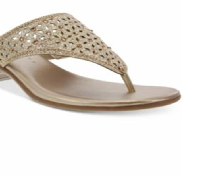 Sandálias Karen Scott Elda Femininas Douradas Tamanho 9,5M