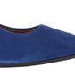 Calvin Klein Gayle Suede Scarpin Bico Fino Feminino Azul Tamanho 7,5 M