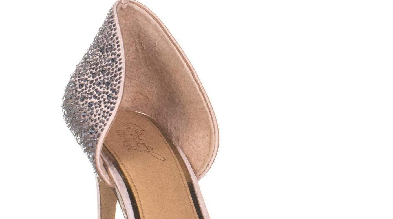 Scarpin Badgley Mischka Alexandra Feminino Marrom Tamanho 8,5 M