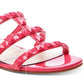 Sandálias Jessica Simpson Caira com tiras perfeitamente rosa tamanho 6,5M