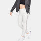 Under Armour Moletom com capuz feminino para corrida e fitness, cinza, tamanho X-S