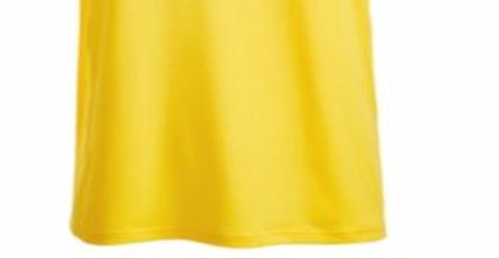 Camiseta regata masculina de malha Ideology, amarela, tamanho grande