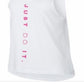 Camiseta regata Nike Miler Dri-FIT Just Do It para corrida, branca, tamanho XL