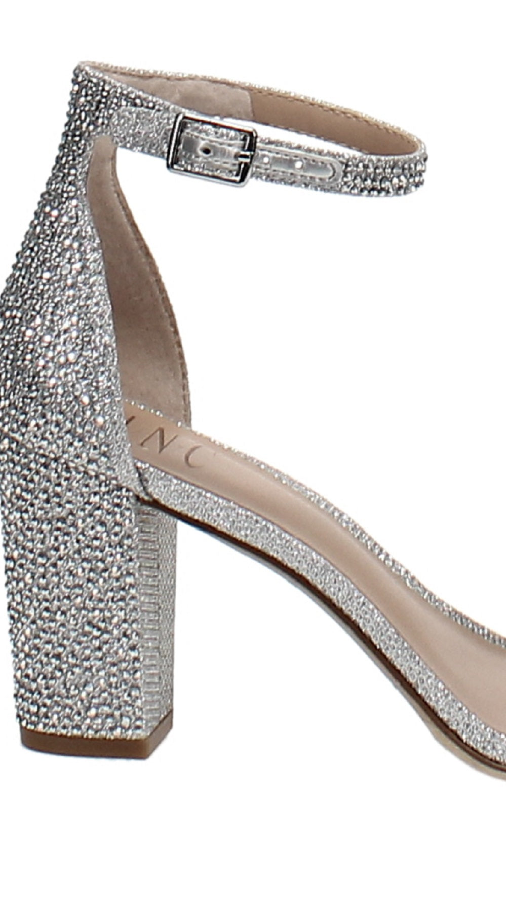 INC International Concepts Kivah Couro Feminino Aberto na Ponta Cinza Tamanho 7,5 M