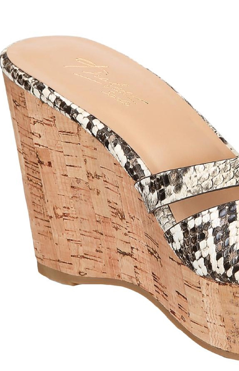 Thalia Sodi Jaylen Wedges Feminino Marrom Tamanho 8 M